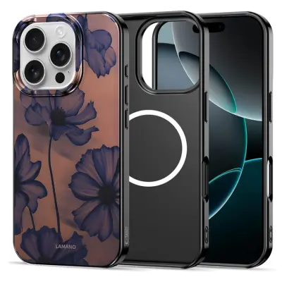 Tech-Protect iPhone 16 Pro Mobilskal Magsafe Lamano - Velvet Night