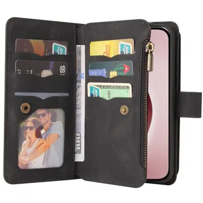 Trolsk Fodral med Kortfack (iPhone 16 Pro) - Röd