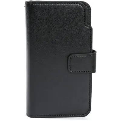 Trolsk Leather Wallet (iPhone 16 Pro) - Svart