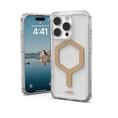 UAG iPhone 16 Pro Mobilskal MagSafe Plyo - Guld