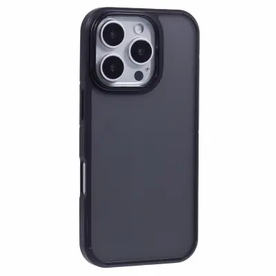 X-LEVEL iPhone 16 Pro Fodral Anti-Scratch PC+TPU Svart