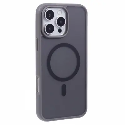 X-LEVEL iPhone 16 Pro Fodral MagSafe TPU+Acrylic Grå