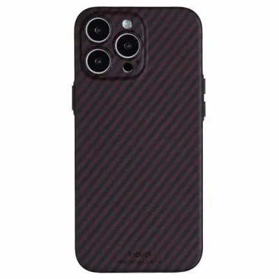 X-LEVEL iPhone 16 Pro Mobilskal Magnetiskt Ultra-Tunt Röd