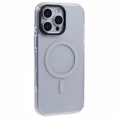 X-LEVEL iPhone 16 Pro Mobilskal MagSafe PC+TPU Klar Transparent