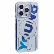 YOUNGKIT iPhone 16 Pro Mobilskal MagSafe Kvicksand - Silver
