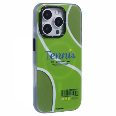 YOUNGKIT iPhone 16 Pro Mobilskal MagSafe (Tennis)