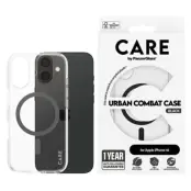 CARE By PanzerGlass iPhone 16 Mobilskal MagSafe - Svart