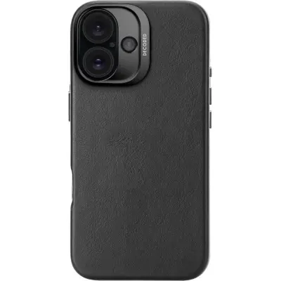 Decoded Leather Case (iPhone 16) - Blå
