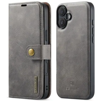 DG Ming Detachable Wallet (iPhone 16) - Svart