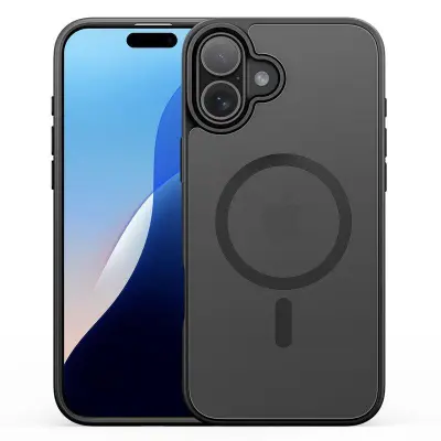 DUX DUCIS Yind Series iPhone 16 Fodral - PC+TPU - Svart