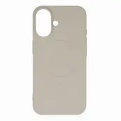 Galaxy S25 Edge Mobilskal Magsafe Liquid Silikon - Beige