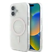 Guess iPhone 16 Mobilskal MagSafe IML 4G - Vit