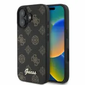 Guess iPhone 16 Mobilskal MagSafe Peony Script - Svart