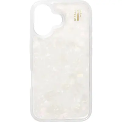 iDeal of Sweden iPhone 16 Mobilskal Pearlized - Vit