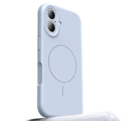 iPhone 16 Mobilskal Magafe med Camera Touch Control - Blå