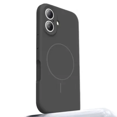 iPhone 16 Mobilskal Magafe med Camera Touch Control - Grå