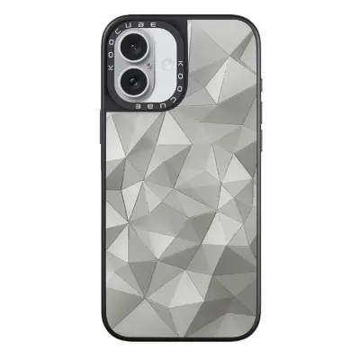 iPhone 16 Mobilskal MagSafe Aluminium Silikon (Style L)