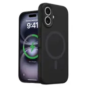 iPhone 16 Mobilskal MagSafe Precise Cutouts - Svart