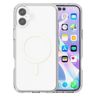 iPhone 16 Mobilskal MagSafe - Transparent