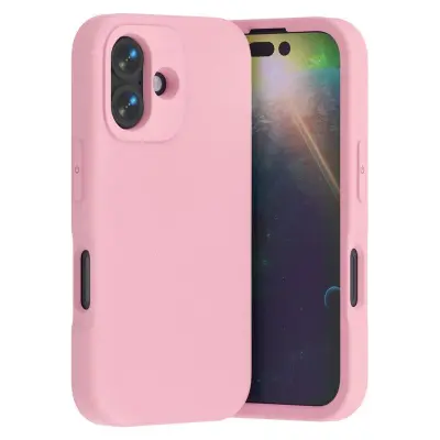 iPhone 16 Mobilskal Shockproof EVA - Rosa (Rosa)
