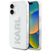 Karl Lagerfeld Mobilskal till iPhone 16 IML Rhinestones Logo - Transparent