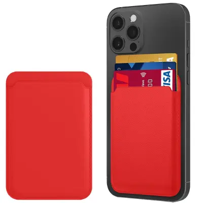 Magsafe Korthållare till iPhone 16/15/14/13/12 Modeller - Röd (Röd)