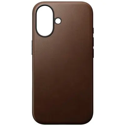 Nomad Modern Leather Case (iPhone 16) - Svart