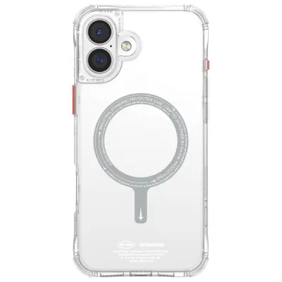 Skinarma iPhone 16 Mobilskal MagSafe Saido - Clear