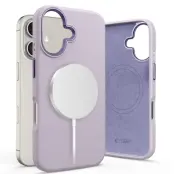 Tech-Protect iPhone 16 Mobilskal Magsafe Pure Silikon - Mauve