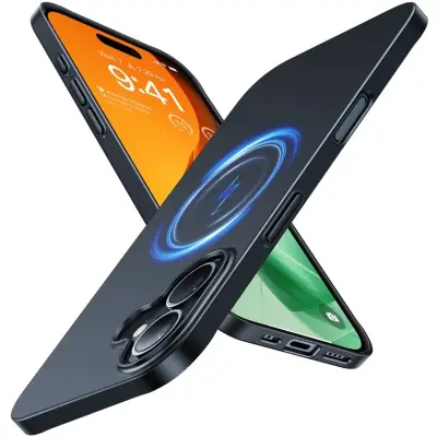 Torras iPhone 16 Mobilskal Magsafe Shockproof - Svart