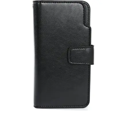 Trolsk Leather Wallet (iPhone 16) - Svart