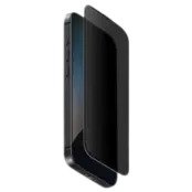 Uniq iPhone 16 Härdat glas Skärmskydd Optix Privacy - Svart