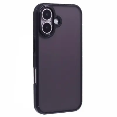 X-LEVEL iPhone 16 Mobilskal Anti-Scratch PC+TPU Svart