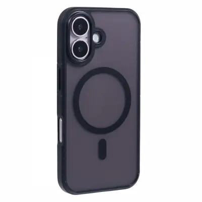 X-LEVEL iPhone 16 Mobilskal MagSafe PC+TPU Svart