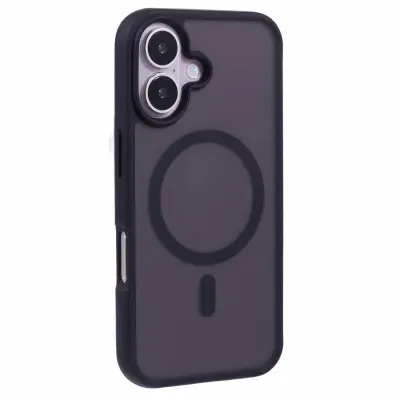 X-LEVEL iPhone 16 Mobilskal MagSafe TPU+Acrylic Stöttålig Svart