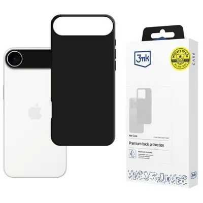 3MK iPhone Air Mobilskal Matt - Svart