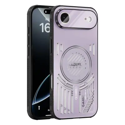 ABEEL iPhone Air Mobilskal Aluminium + PC + TPU - Lila