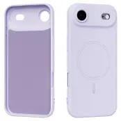 ABEEL Mobilskal till iPhone Air MagSafe Kompatibel Lila Silikon