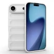 AMORUS iPhone Air Mobilskal Shockproof TPU Rugged - Vit