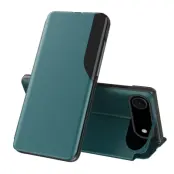 Amorus iPhone Air Mobilskal Folio Flip Stativ PU-Läder - Grön