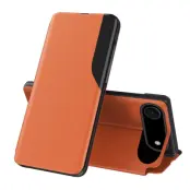 Amorus iPhone Air Mobilskal Folio Flip Stativ PU-Läder - Orange