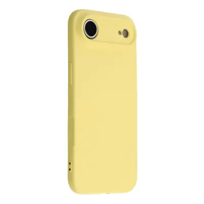 AMORUS iPhone Air Mobilskal Precise Cutouts TPU Fiber - Gul