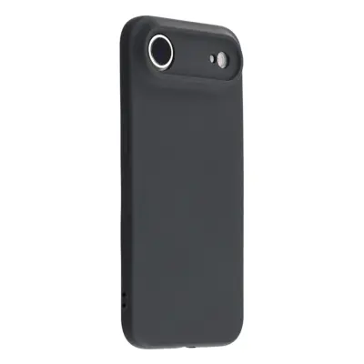 AMORUS iPhone Air Mobilskal Precise Cutouts TPU Fiber - Svart