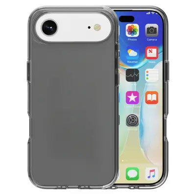 AMORUS iPhone Air Mobilskal Shockproof - Clear Svart