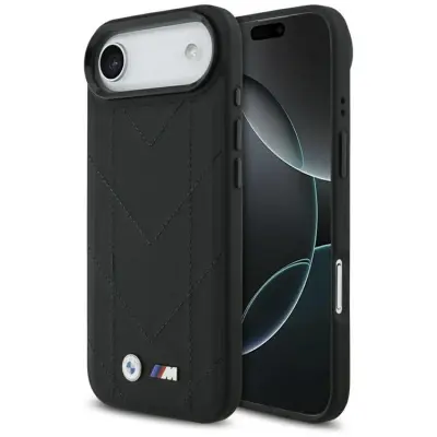 BMW iPhone Air Mobilskal MagSafe M Quilted Logo - Svart