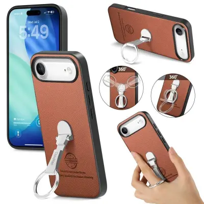 CASENEO BW-12 iPhone Air Fodral KonstLäder - Brun