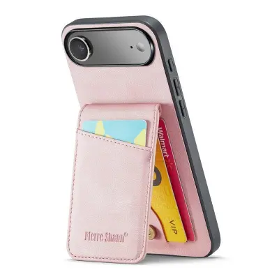 FIERRE SHANN 023 iPhone Air Fodral KonstLäder - Rosa