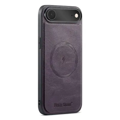 FIERRE SHANN 027 iPhone Air Fodral KonstLäder - Lila