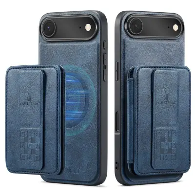 FIERRE SHANN 028 för iPhone Air Fodral KonstLäder - Blå