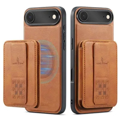 FIERRE SHANN 028 för iPhone Air Fodral KonstLäder - Brun